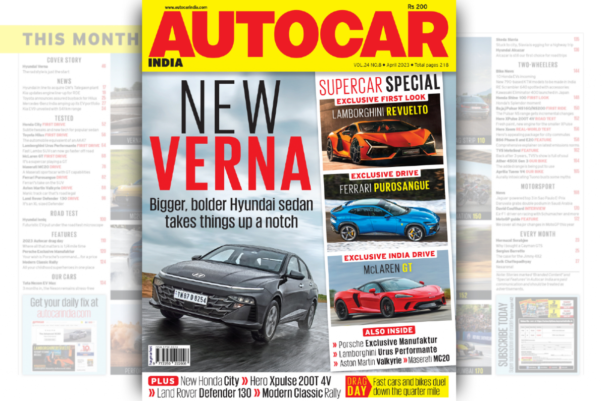 Autocar India Magazine Price April 2023: Hyundai Verna, Honda City ...